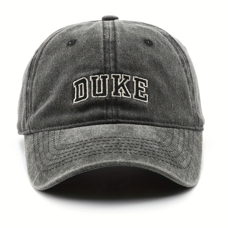 Distressed Vintage Letters Men's Baseball Cap