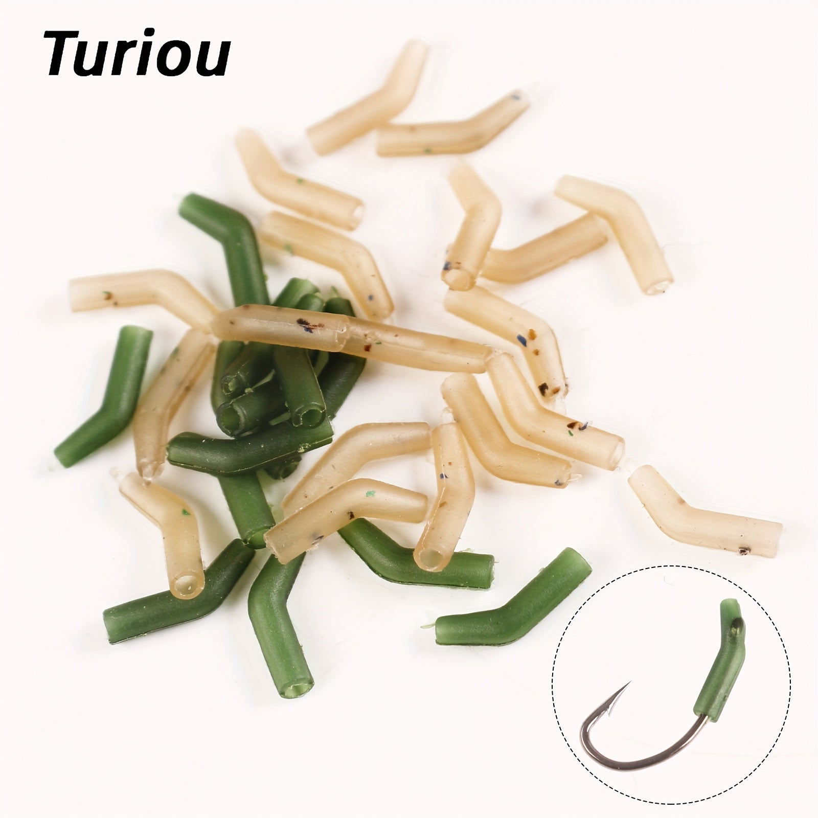 10pcs Rig Aligners for Hair Rig Carp Rig