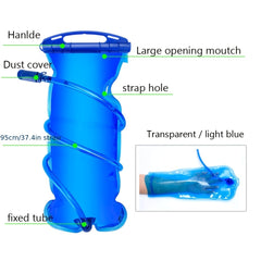 Portable Water Bladder Bag BPA-Free Hydration Bag for Sports Backpack