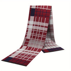 Men's Business Wool Scarf for Winter