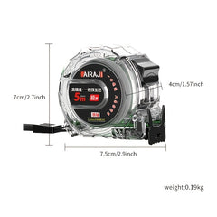 Mini Tape Measure 5 Meters Self-locking Steel Ruler 10 Meters