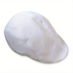 Men's Fabric Beret Newsboy Hat Summer Breathable Hat