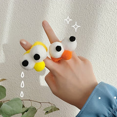 2 Funny Hair Rope Girls Candy Hair Ties