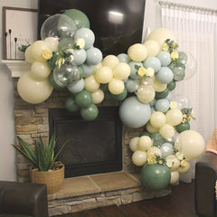 100pcs 25.4cm Retro Balloons with Pump for Party Decoration