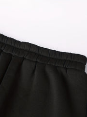Elastic Waist Baggy Pants Casual Loose Pants For Spring & Fall