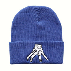 Fashionable Street Solid Woolen Brimless Hats for Men and Teens