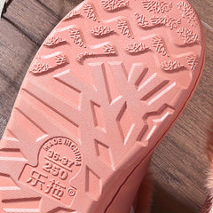 Women's Waterproof Plush Slipper Shoes Winter Warmth