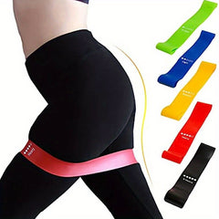 5pcs Resistance Loop Bands for Workout Legs Arms, Different Levels