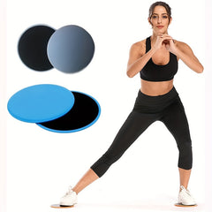 Yoga Sliding Discs Pilates Fitness Foot Pads for Core Training