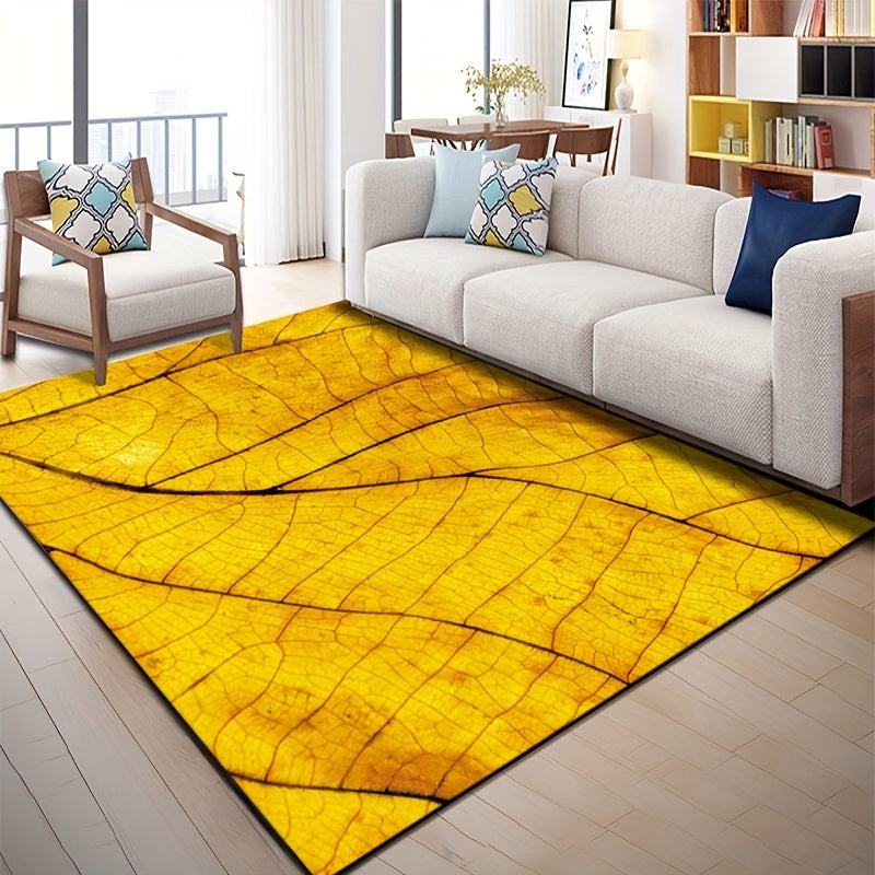 Soft Polyester Fiber Area Rug for Home Decor, Non Slip, 53ft