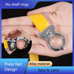 Zinc Alloy Portable Slingshot - Outdoor Play