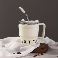 16oz Portable Coffee Cup Stainless Steel Insulated Mug