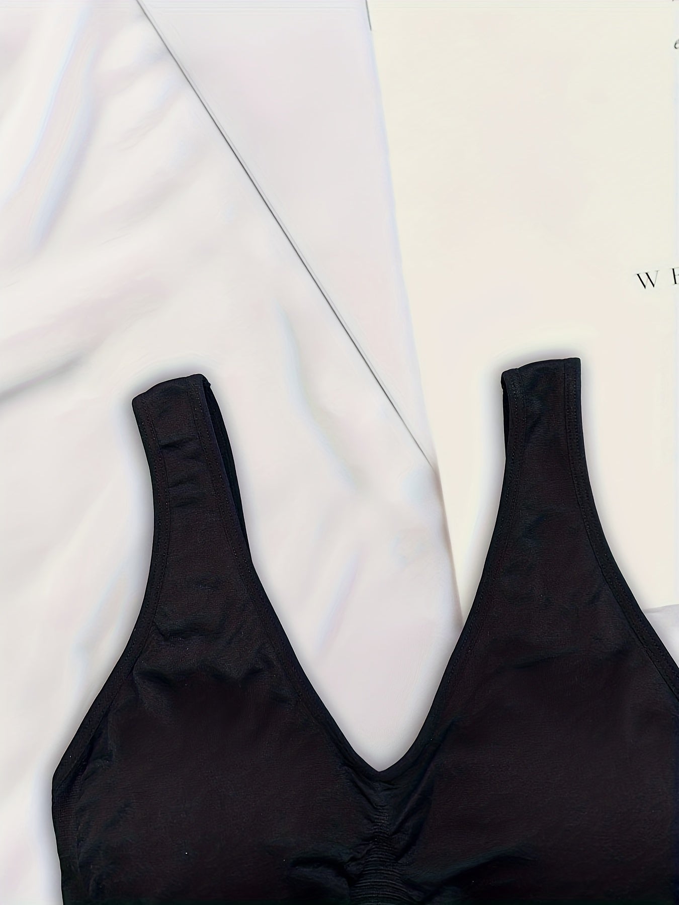 3-Pack Wireless Sports Bras, Comfy & Breathable, Running Workout Bra