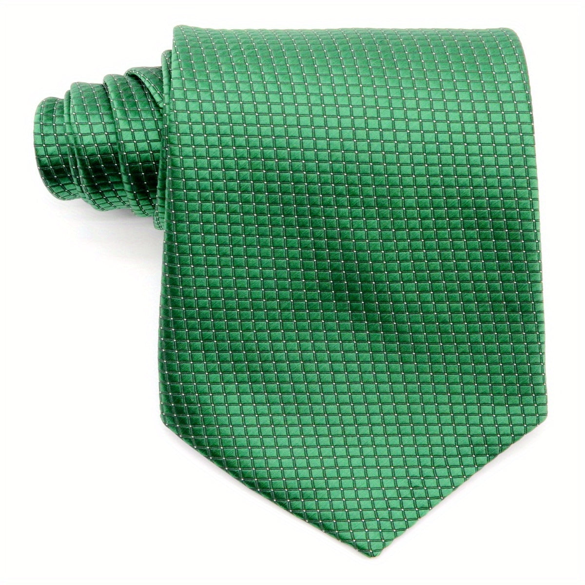 Men's Classic Plaid Style Business Tie in Box Packaging