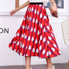 High Waist Pleated Skirt for Spring & Summer