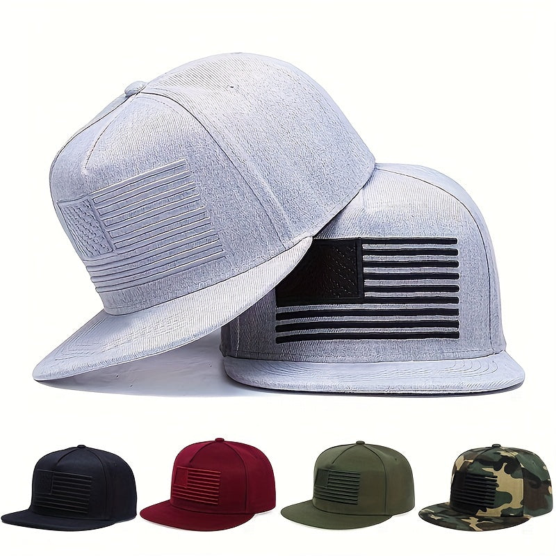 Men's American Flag Baseball Cap Sunscreen Hat