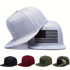 Men's American Flag Baseball Cap Sunscreen Hat