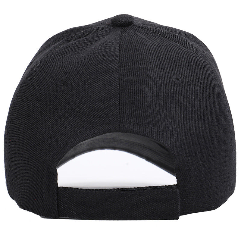 Men Solid Baseball Cap