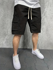 Men's Cargo Shorts with Big Pockets for Summer Wear