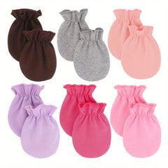 Soft Baby Elastic Mittens Gloves Newborn Boys Girls