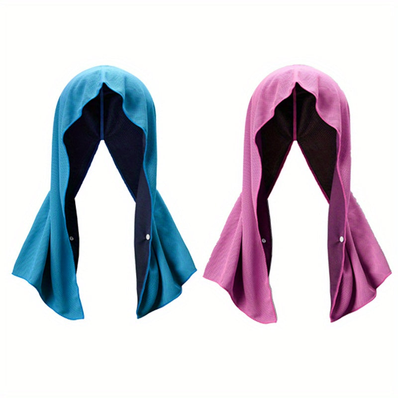 UV Protection Cooling Hoodie Towel for Men and Women Fast Drying