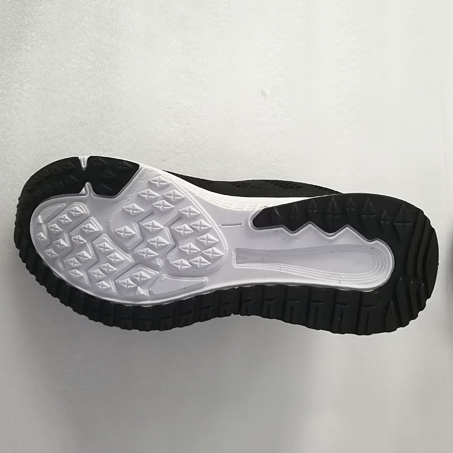 Women's Letter Lace up Walking Shoes Breathable Athletic Sneakers