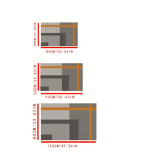Kitchen Rugs Non Slip Absorbent Stain Resistant Waterproof Floor Mat