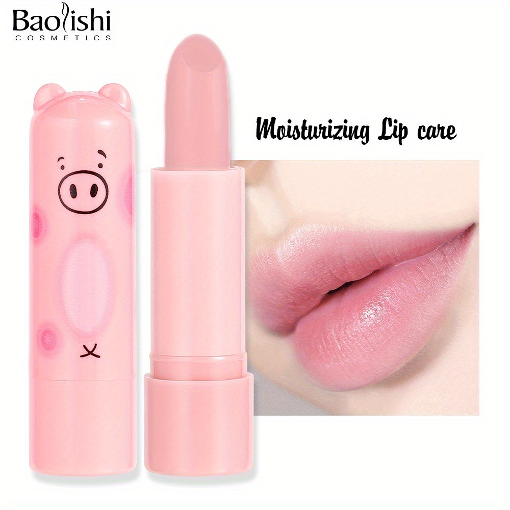 6 Flavors Moisturizing Animal Lip Balm for Men and Women