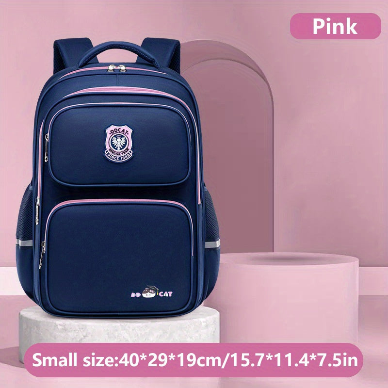 Large Capacity Backpack with Reflective Strip Spine Protection