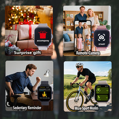HD Touchscreen Smartwatch, Calling, Alerts, Music Playback