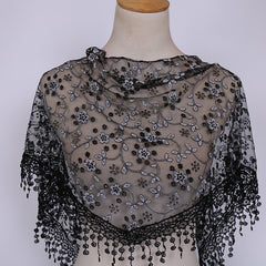 Triangle Lace Veil Lace Scarf Catholic Veil Church Veil Chapel Veil Mantilla