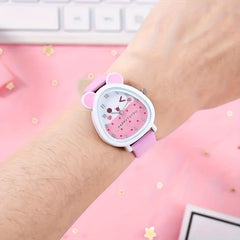 Kids Cartoon Quartz Watch Colorful Pointer Alloy Wrist Watch Gift