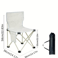 Portable Camping Chair Foldable Lightweight Chair for Outdoor Activities