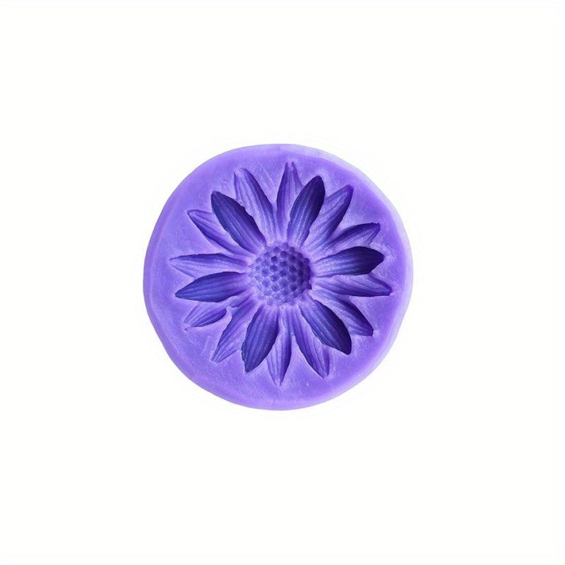 Resin Sunflower & Chrysanthemum Silicone Cake Baking Molds