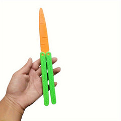 3D Radish Butterfly Gravity Carrot Decompression Toy