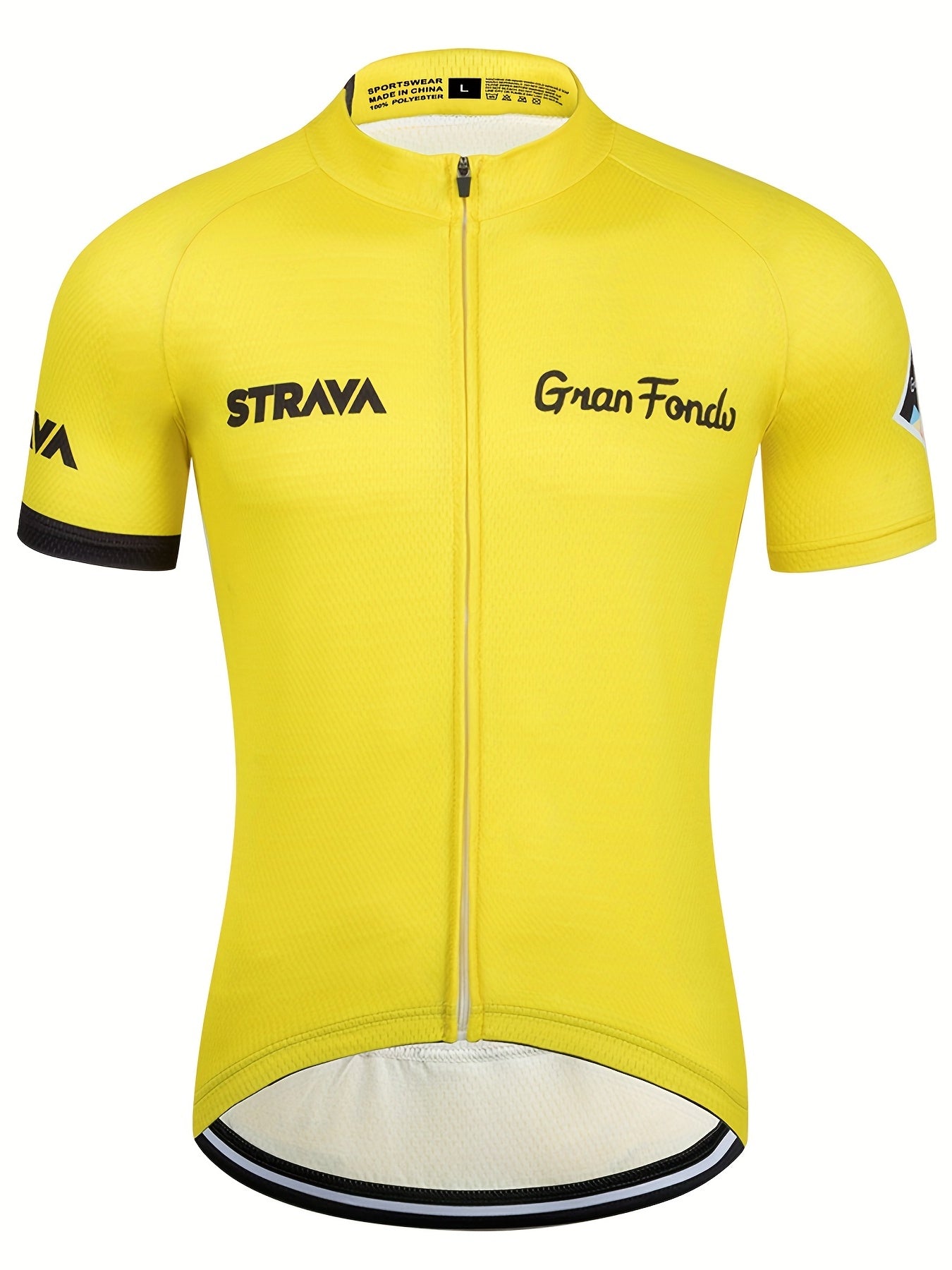 Quick Dry Cycling Jersey w/ Rear Pocket - High Stretch Shirt