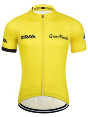 Quick Dry Cycling Jersey w/ Rear Pocket - High Stretch Shirt