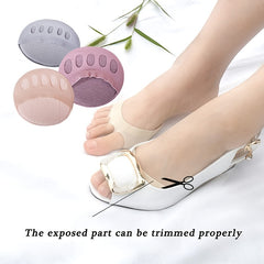 Foot Cushions Metatarsal Pads Invisible Socks Soft Foot Pads Reusable Cushions