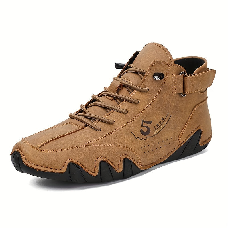 Men's Lace Up High Top Sneakers Boots