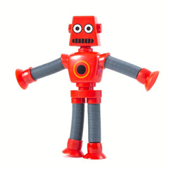 Suction Cup Robot w/ Retractable Tubes Fidget Toy