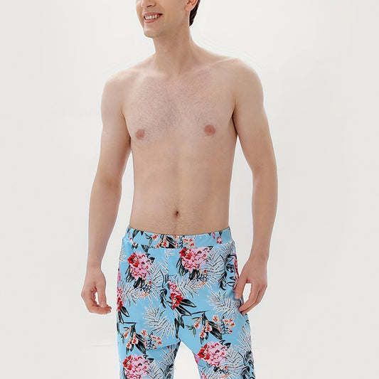 Men's Quick Dry Swim Trunks High Stretch Comfortable Breathable Pants Swimwear