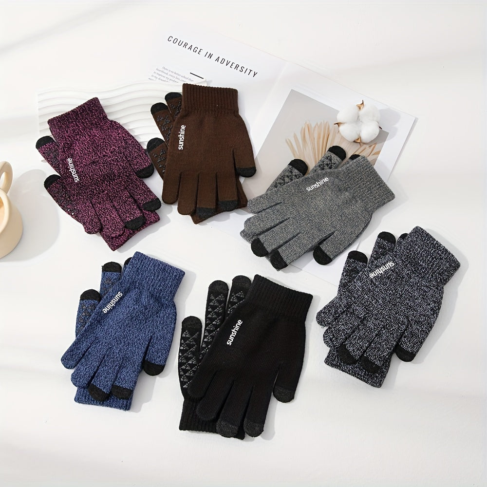 Windproof Warm Gloves for Winter Outdoor Activities