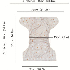 Fashionable Baby Cloth Diaper 2pcs Set Waterproof & Reusable