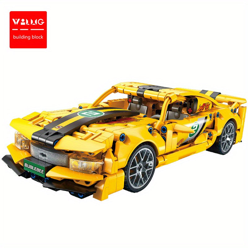 Science Toy Car Building Blocks Kids Toys Fun Game Toys