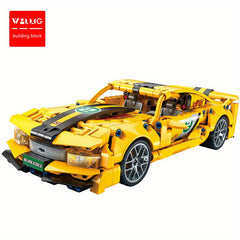 Science Toy Car Building Blocks Kids Toys Fun Game Toys