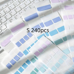Repositionable Writable Sticky Index Tabs, 240 Pcs Office & School Supplies
