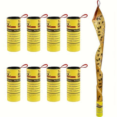 Sticky Fly Strip Pesticide Fly Trap For Home & Outdoor - 40pcs