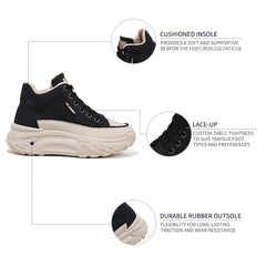 Anti Slip Chunky Dad Shoes Height Increased Stylist High Running Shoes
