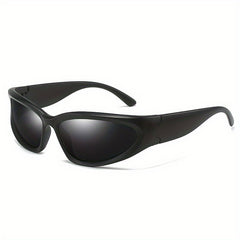Y2K Wrap Around Sunglasses UV400 Outdoor Cycling Eyewear