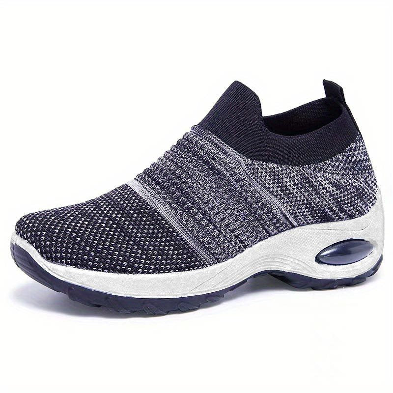 Women's Breathable Mesh Slip On Walking Shoes